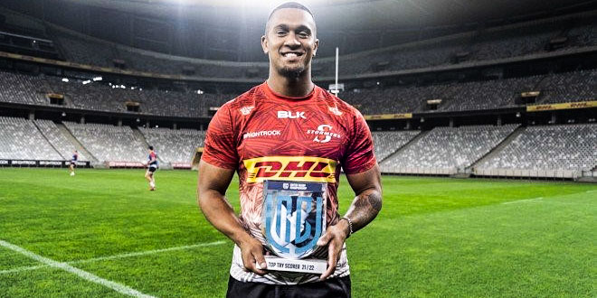Leolin Zas finished the inaugural Vodacom URC season as the top try scorer.
