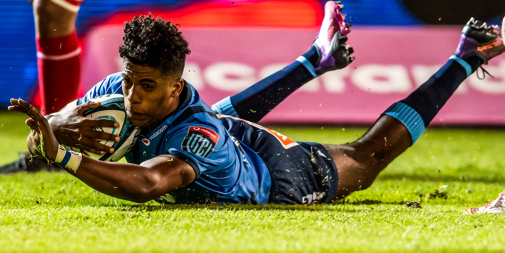 Canan Moodie scored the Vodacom Bulls' first try in the second minute.