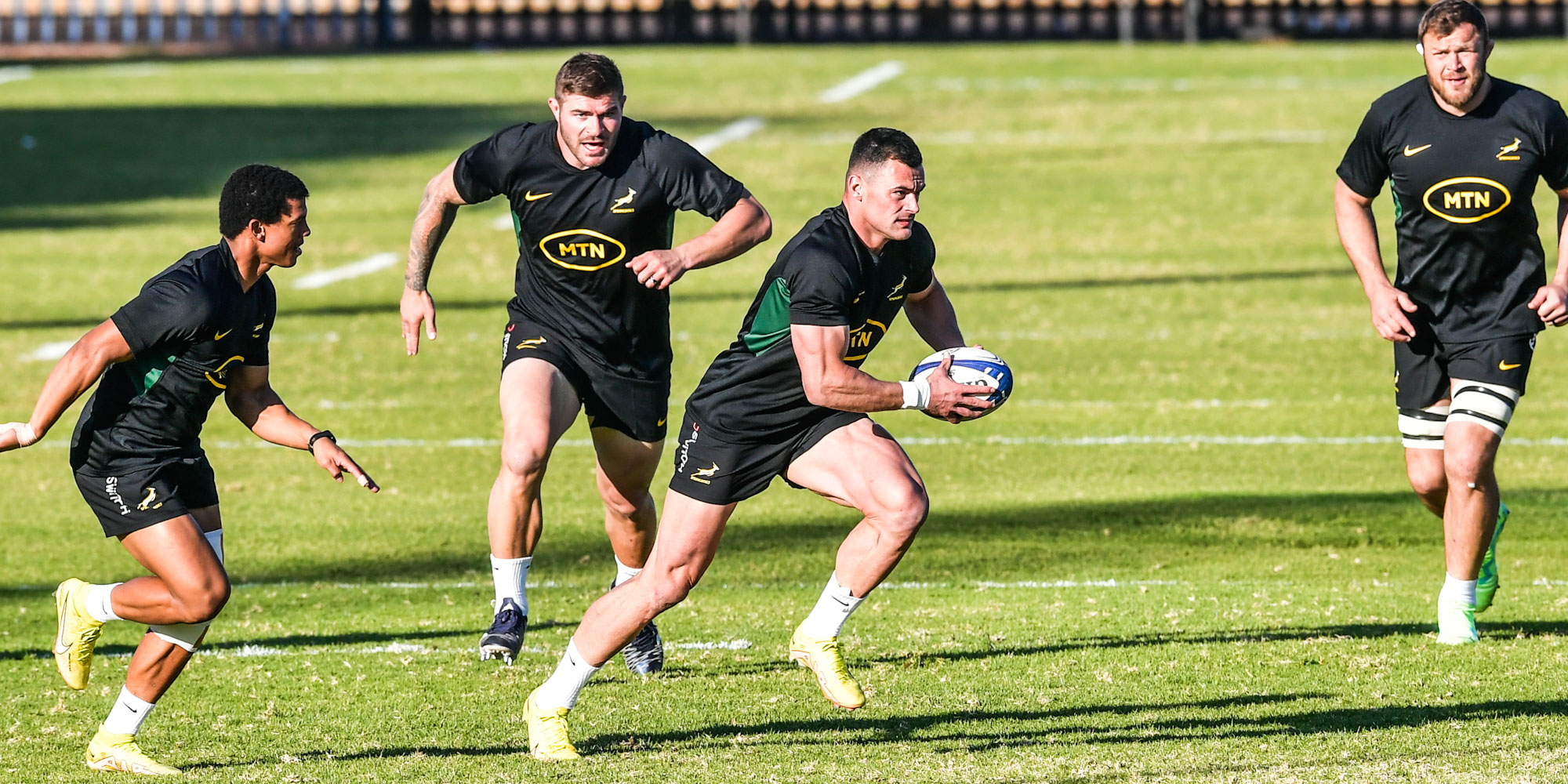 Jesse Kriel during a Springbok training session in Pretoria.