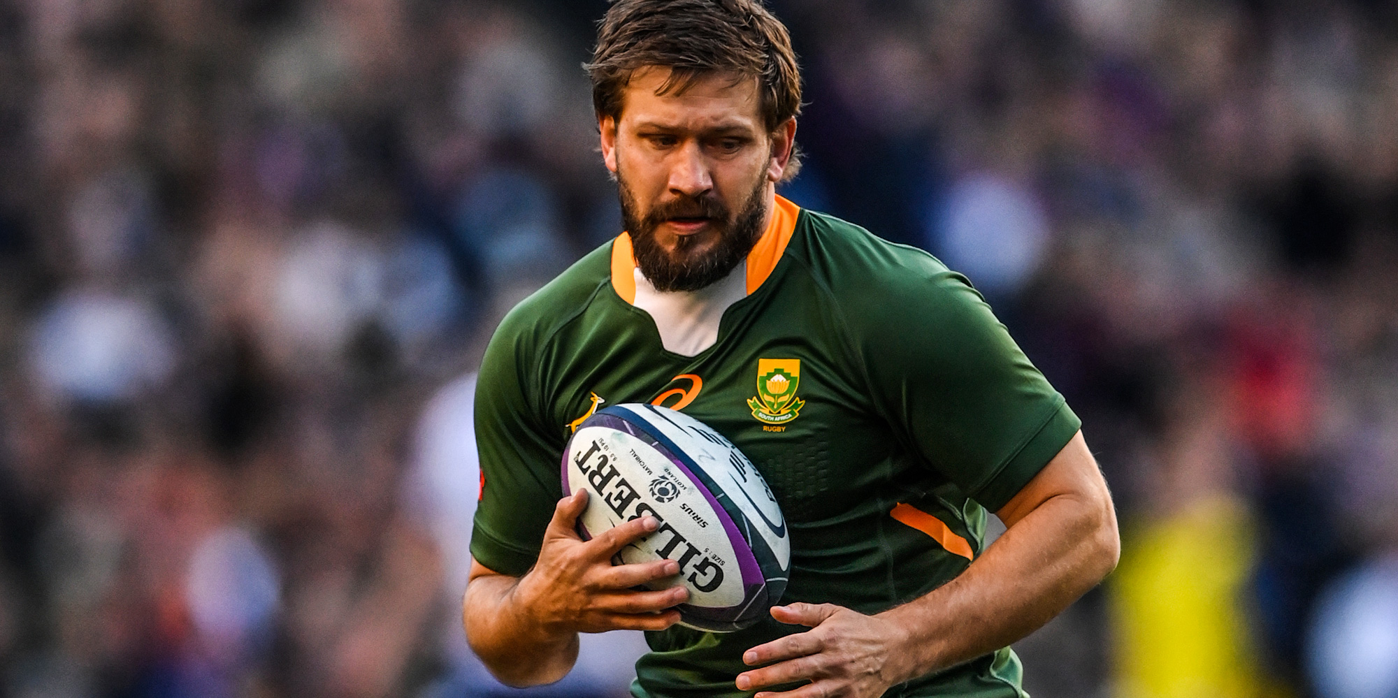 Frans Steyn will start at flyhalf in place of the injured Damian Willemse.