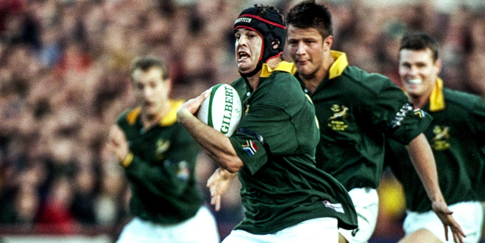 Rassie Erasmus in his playing days