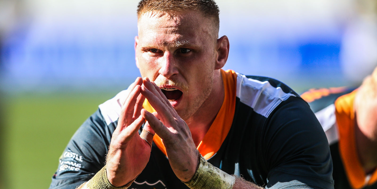 Jean-Luc du Preez ready for yet another lineout take.