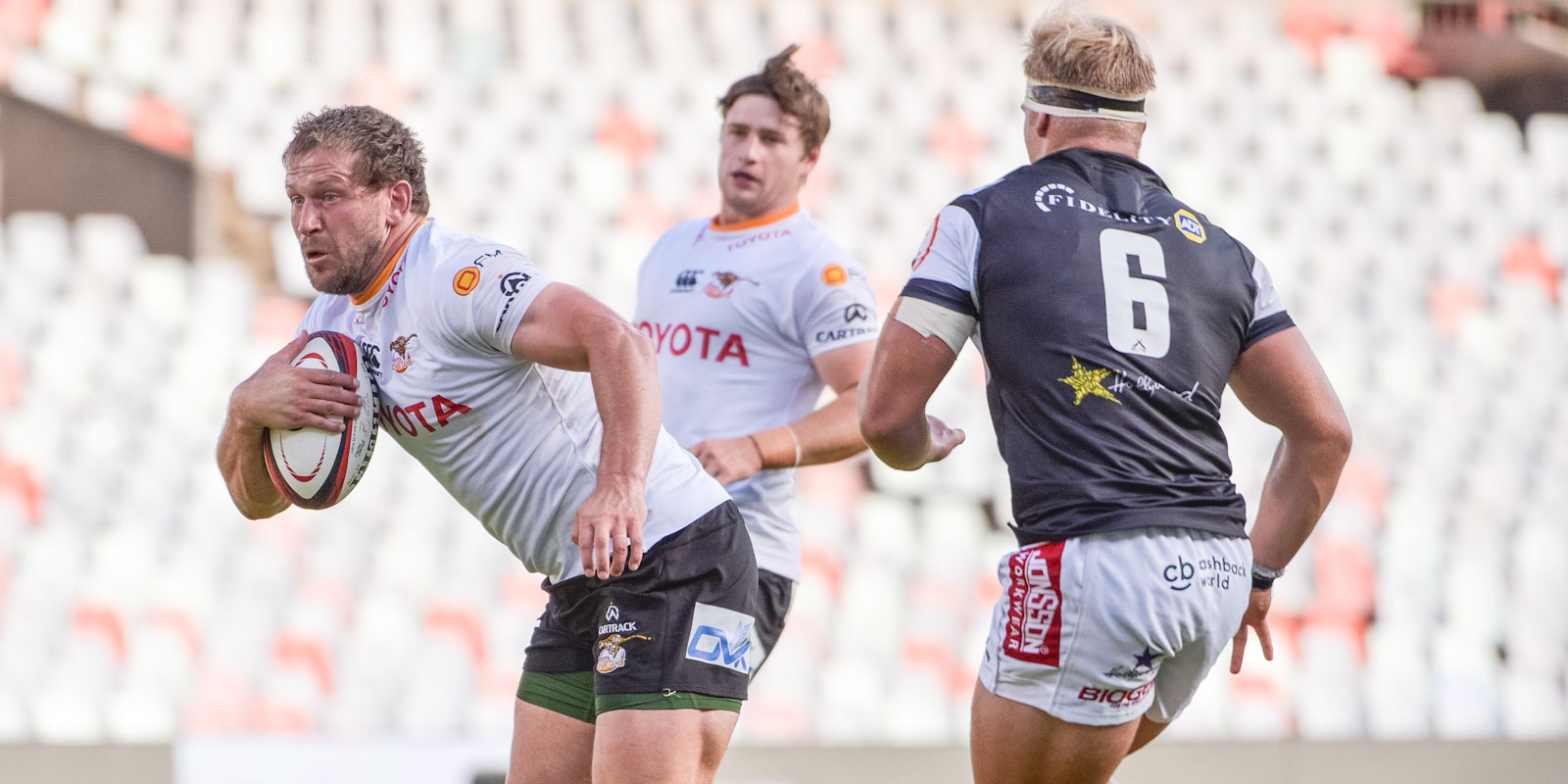 Frans Steyn had an impressive match for the Toyota Cheetahs.