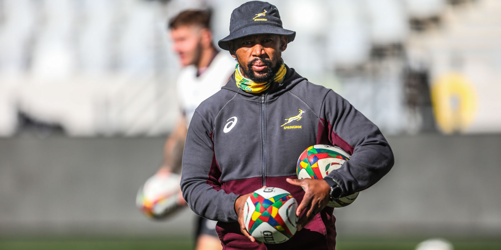 Springbok assistant coach Mzwandile Stick.