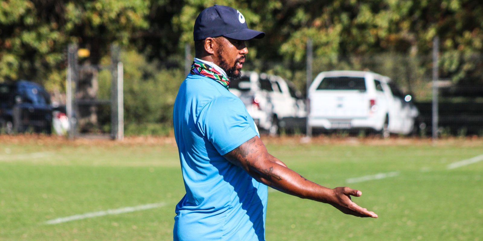 Springbok assistant coach Mzwandile Stick.