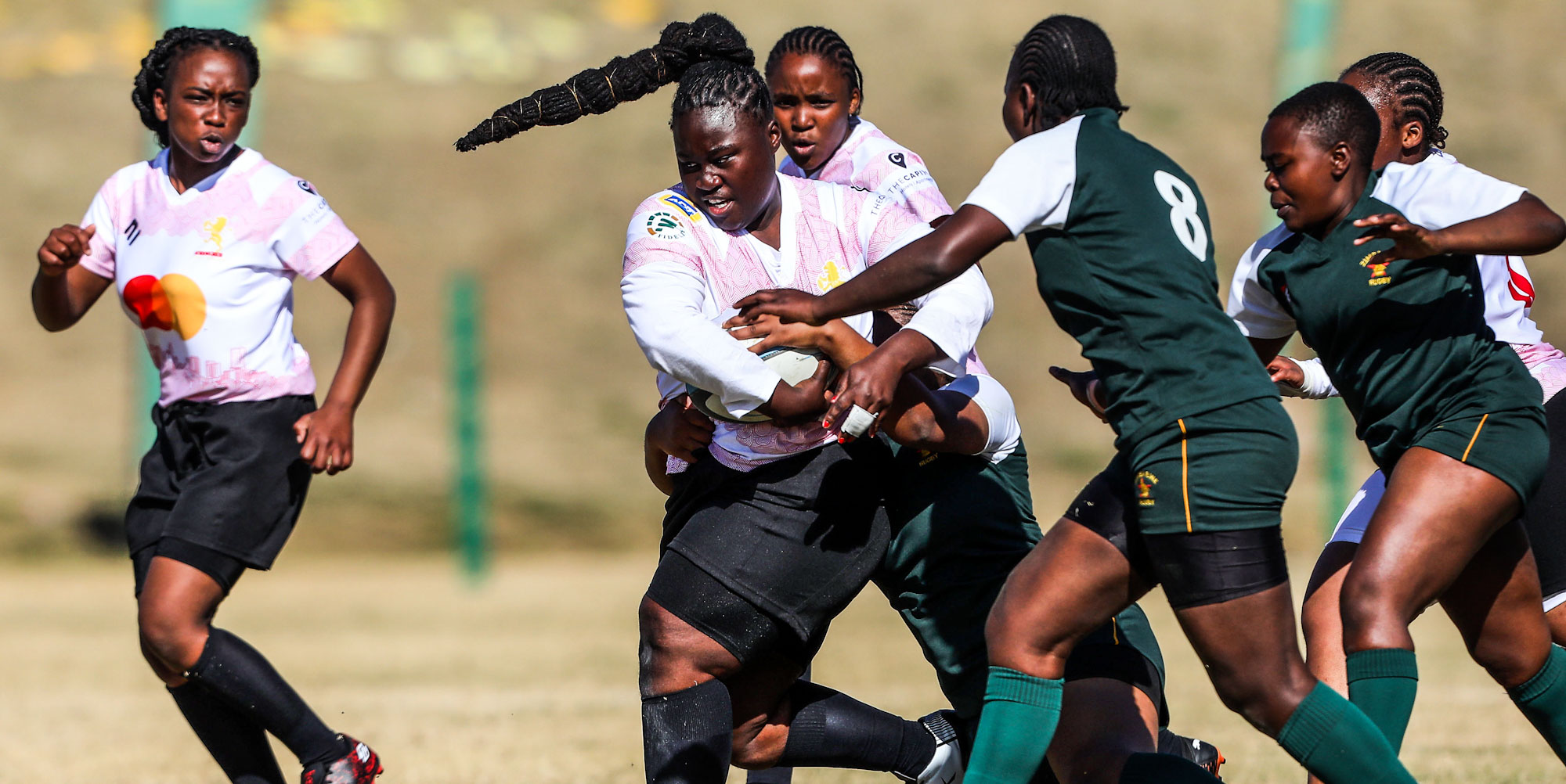 The Mastercard Lions on attack in Welkom.