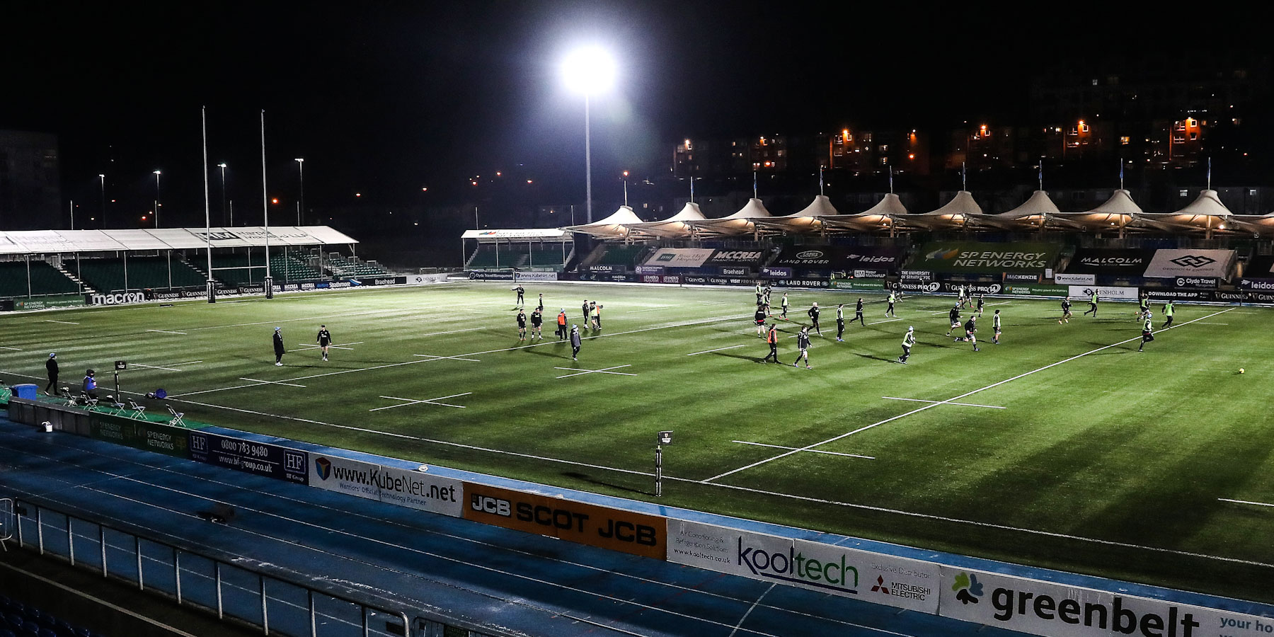 Scotstoun Stadium in Glasgow.