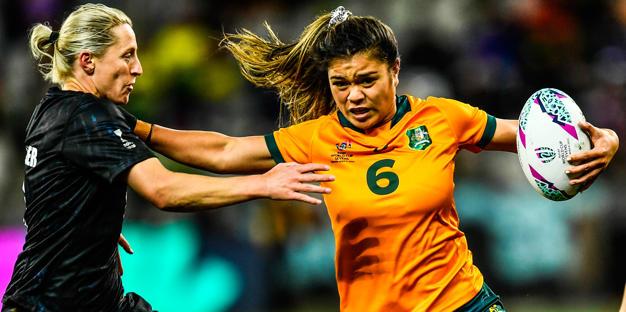 Australia had to work hard for their two-point win over New Zealand in the women's final.