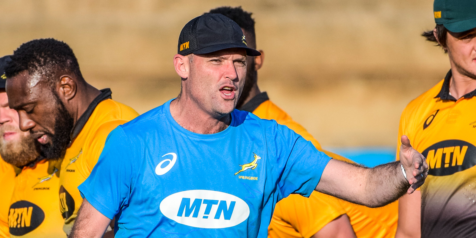 Springbok coach Jacques Nienaber