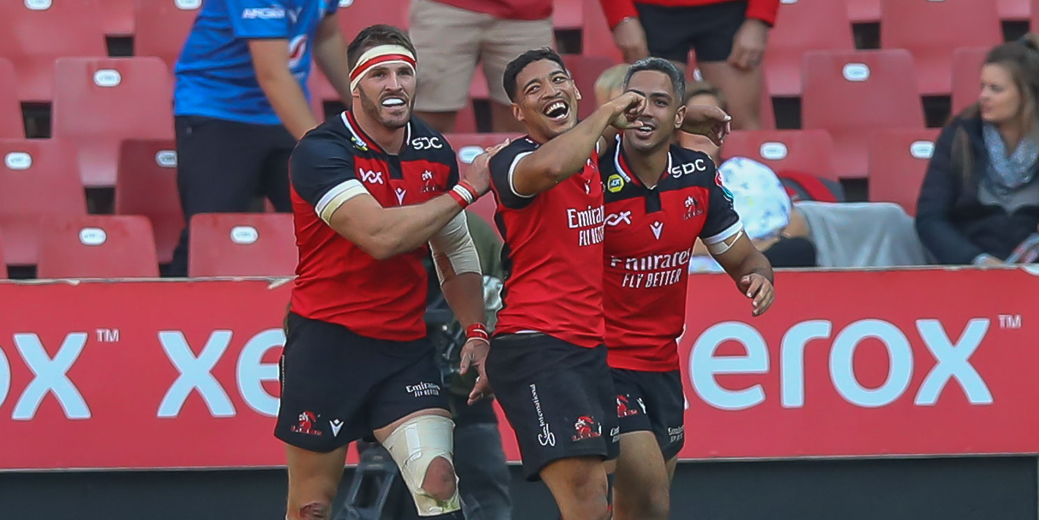 All smiles as Gianni Lombard scored against Leinster.