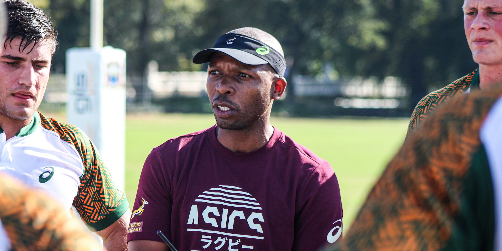 Junior Springbok coach Bafana Nhleko.