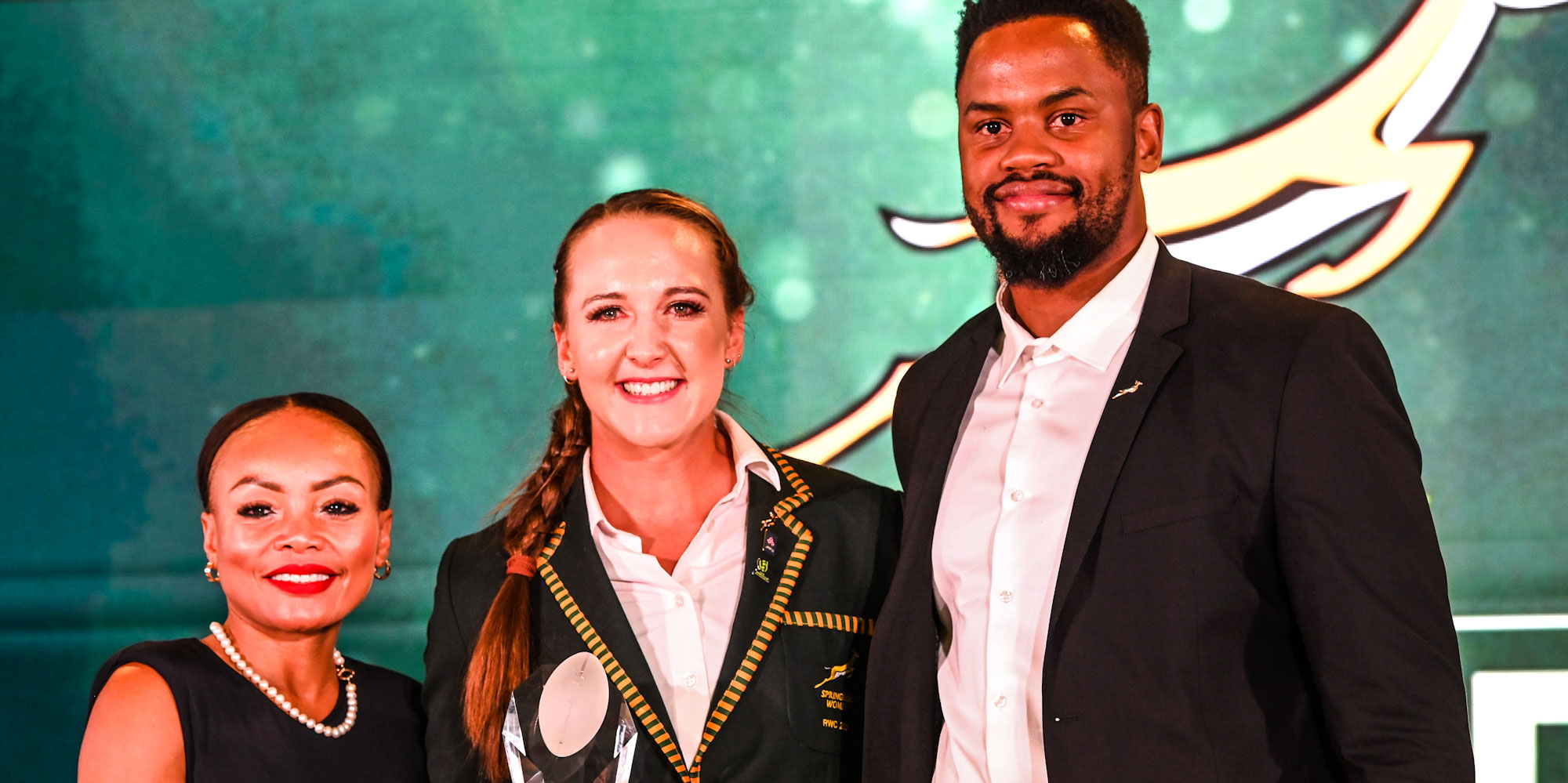 Libbie Janse van Rensburg won two awards on the night.