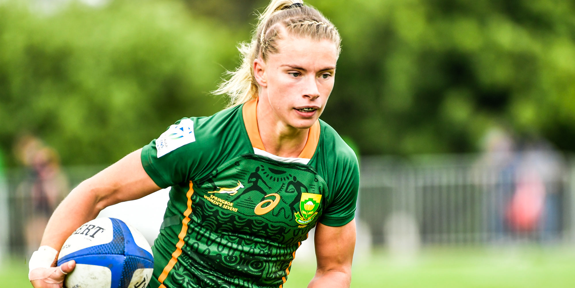 Nadine Roos scored three tries and four conversions on Friday.