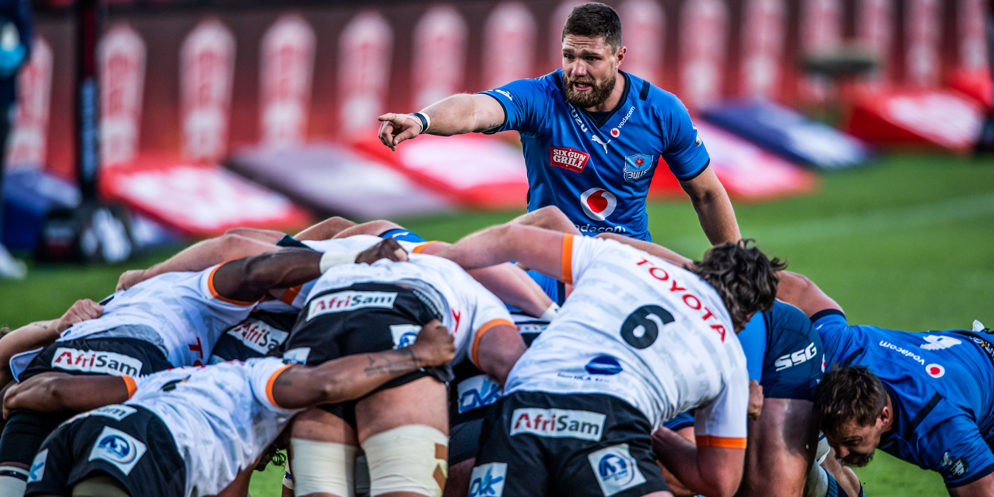 The Toyota Cheetahs head north to take on the Vodacom Bulls at Loftus Versfeld.