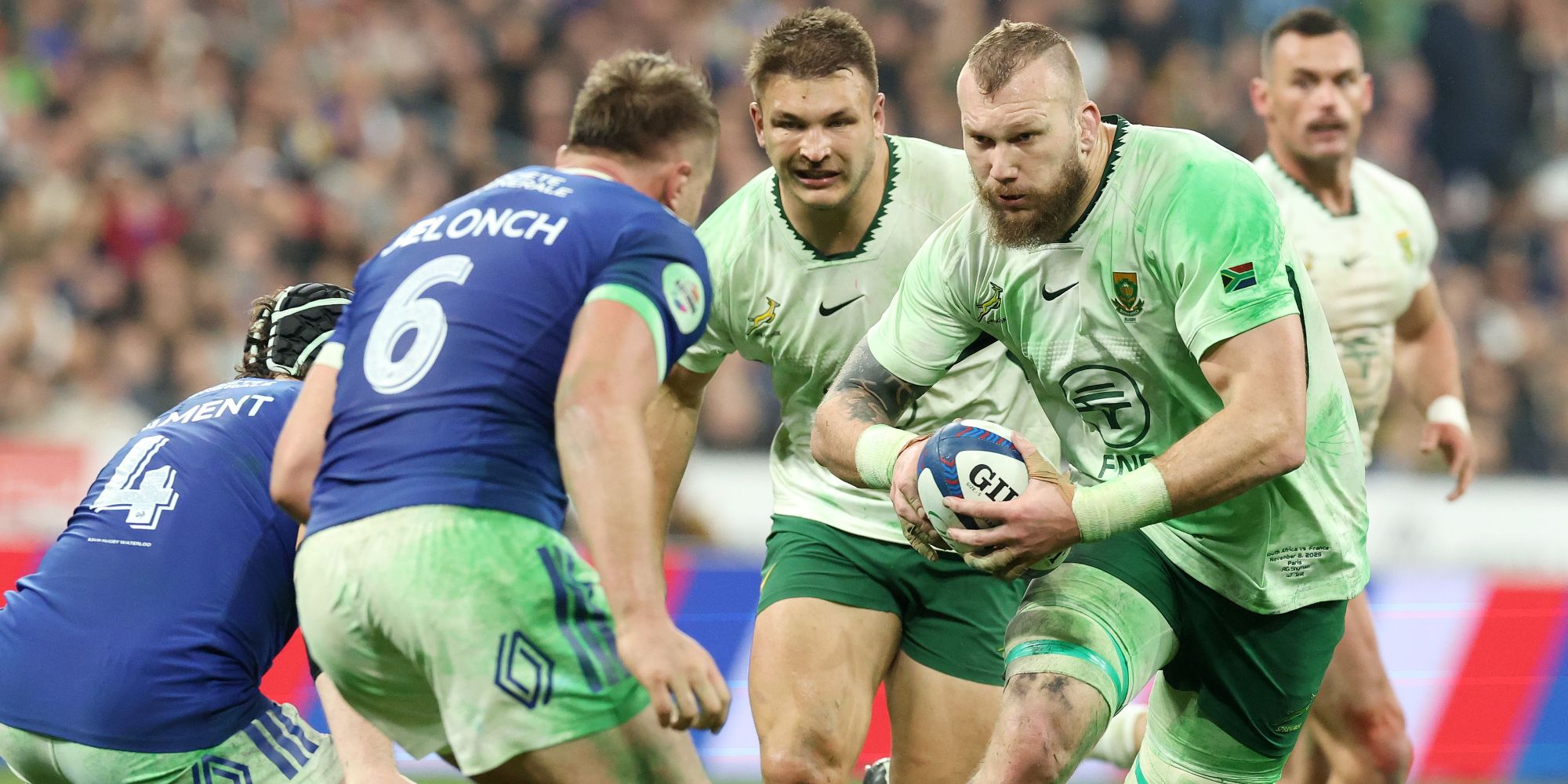 RG Snyman will win his 49th Test cap if he gets game time on Saturday.