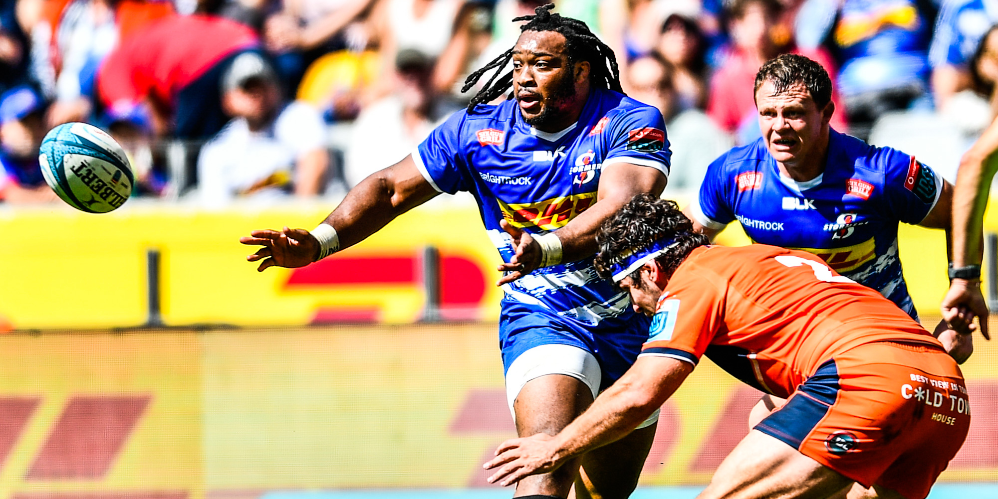 Springbok hokker Joseph Dweba scored a try on debut for the DHL Stormers.