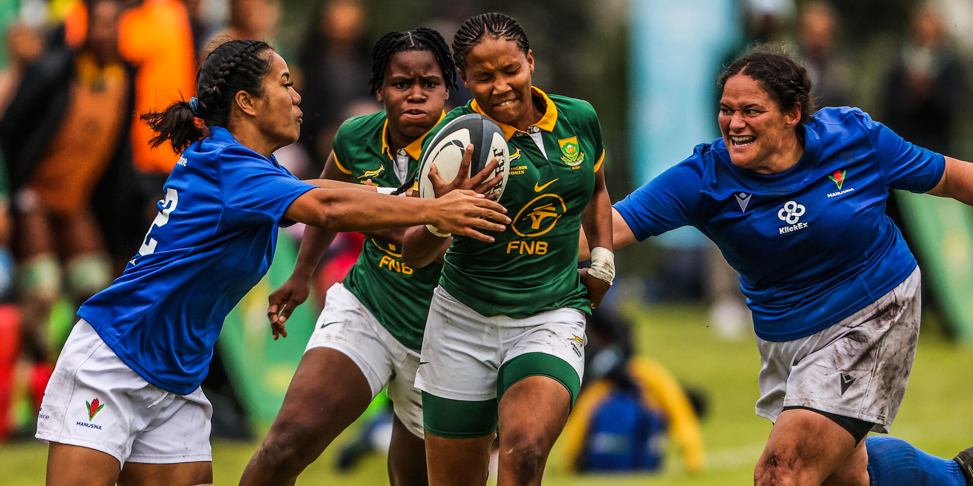 Maceala Samboya will start at left wing for the Springbok Women this weekend.