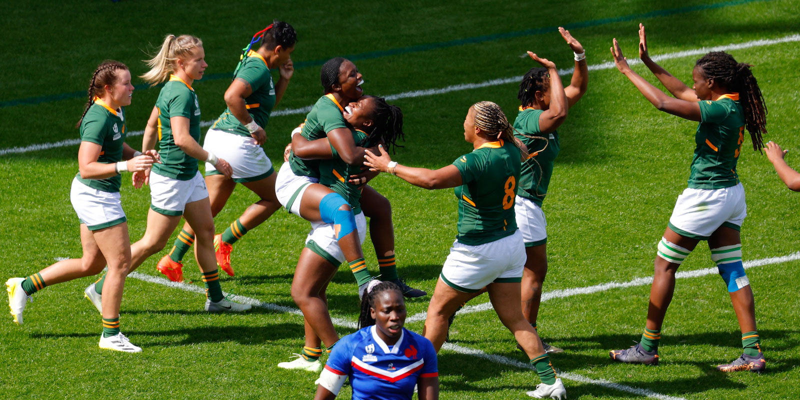 Try time for South Africa against France.