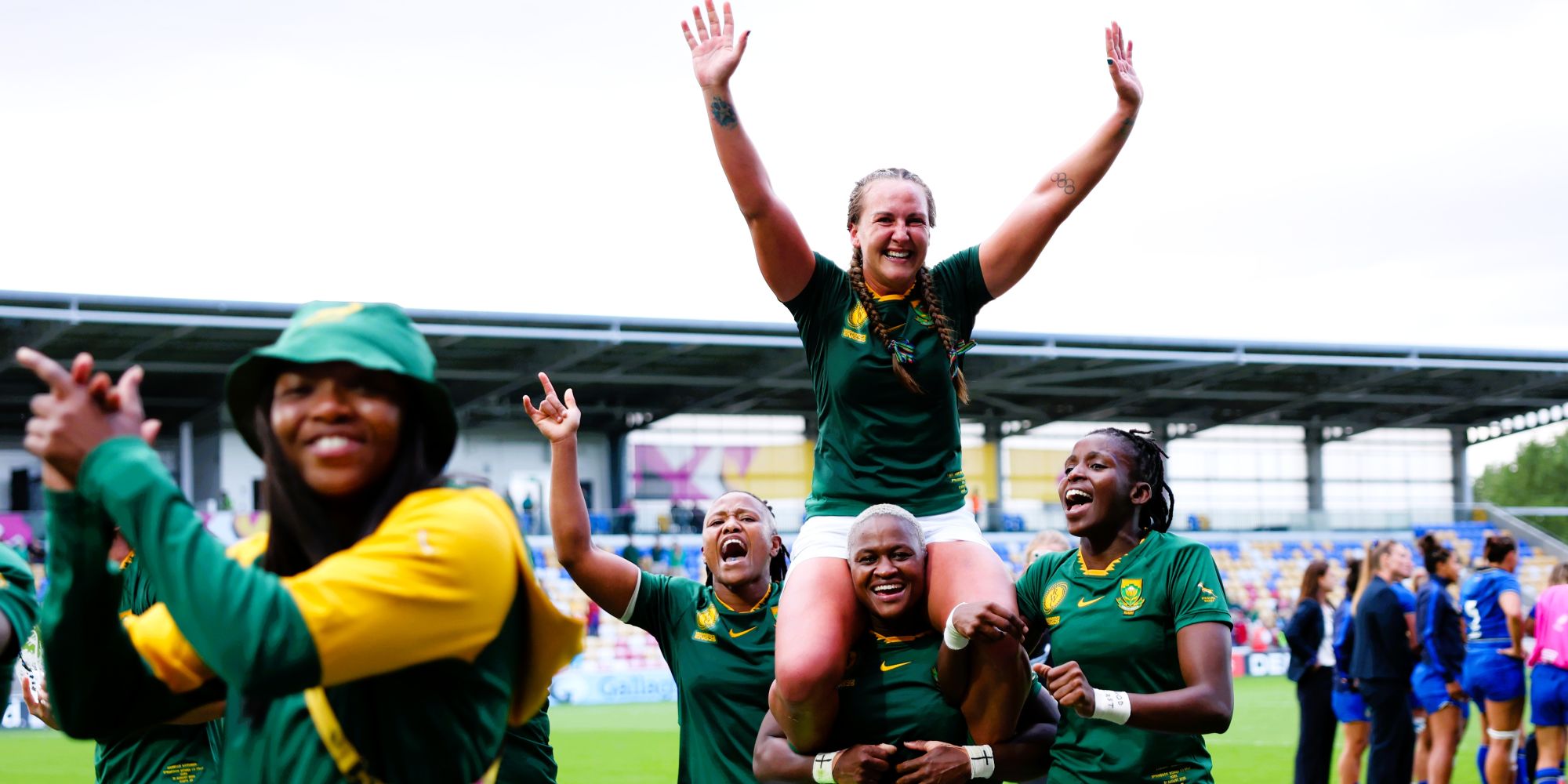 The Springbok Women reached the RWC quarter-finals for the first time.