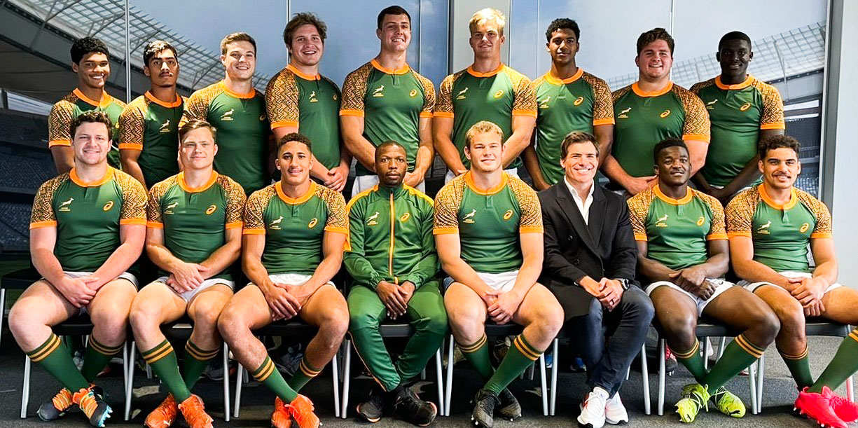 Junior Springboks match day XV with Schalk Brits