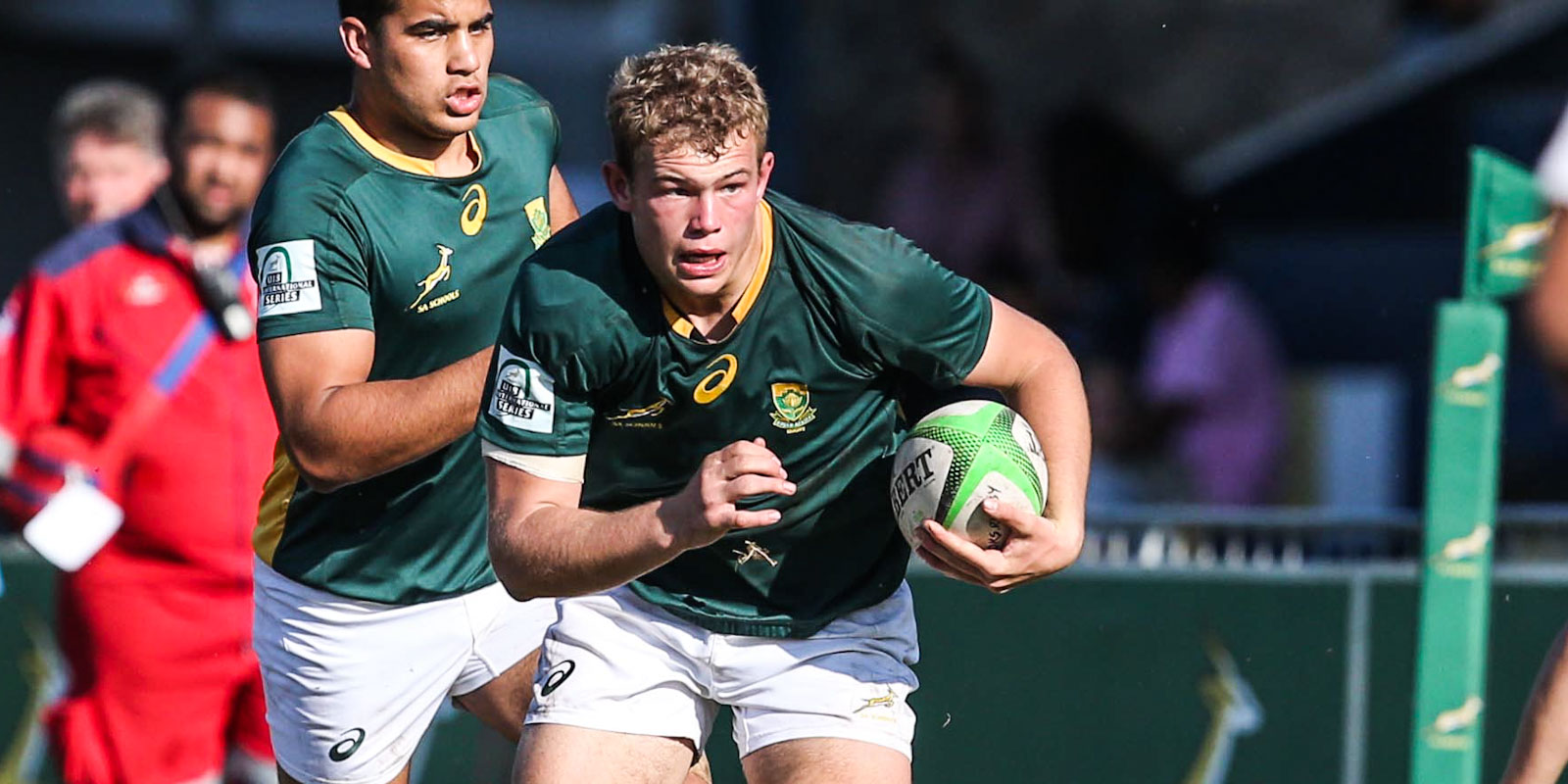 George Cronje in action for the SA Schools side last year