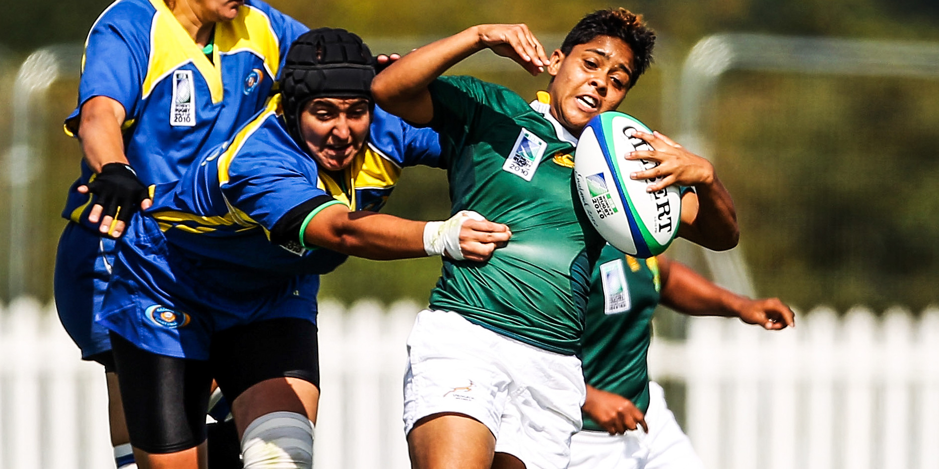 Jordaan as a fresh-faced 19-year-old at the Rugby World Cup in 2010.